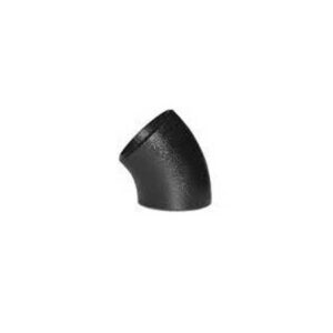 زانو جوشی 45درجه كربن استیل بدون درز رده 80 ELBOW 45 A234 WPB BW SMLS SCH 80